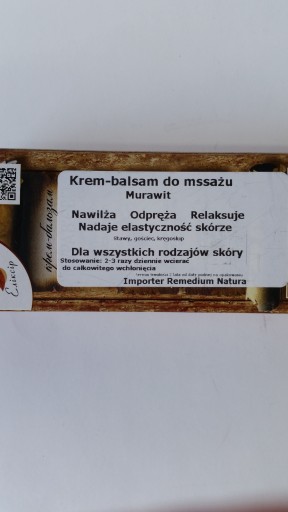 Remedium Natura MURAVIT masť na bolesti svalov 75m