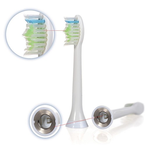 4x TIPY NA MONTÁŽ PHILIPS SONICARE DIAMANT CLEAN HX6064 VÝMENA