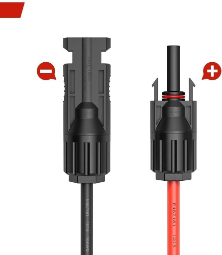 ADAPTÉROVÝ KÁBEL DRÔT SOLÁRNY ADAPTÉR MC4 - SAE 10AWG 35CM