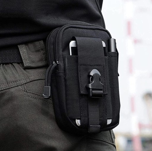 Taška cez pás Commander Organizer Pouch Dokumenty peňaženky na telefón
