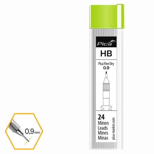CERUŽKY TVRDÉ ŠTÝLY H GRAPHITE PICA 7030