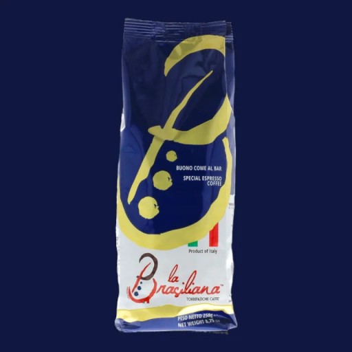 La Brasiliana Oro Blu mletá káva 250g