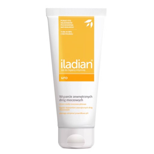 ILADIAN Uro gél na intímnu hygienu, podpora močových ciest, 180 ml