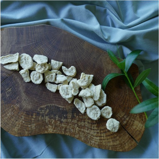 Mrazom sušené plátky banánu 25g HiFOOD Natural