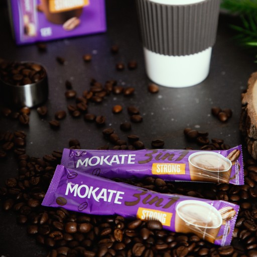 3v1 Strong Mokate Coffee Mix Instant 3v1 12 vrecúšok