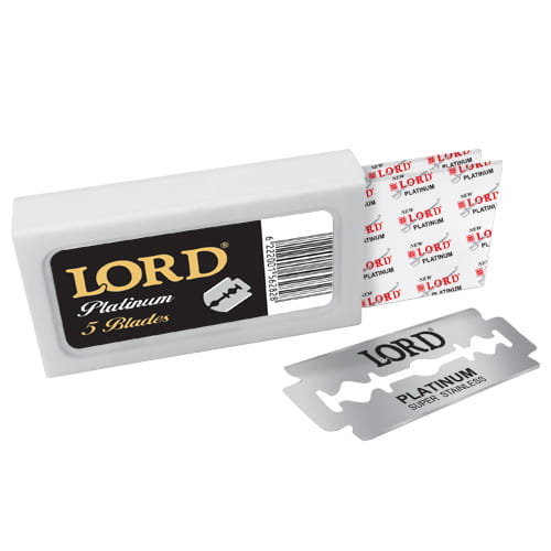 Holiace čepele Lord Platinum Blades 5 ks