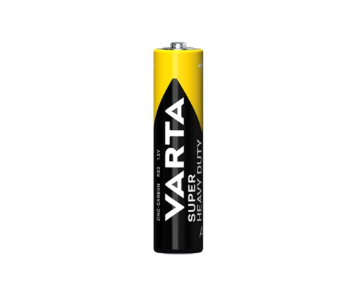 4x alkalická batéria VARTA SUPERLIFE R3 AAA 1,5V