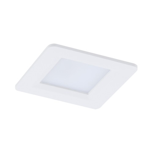STRUHM Štvorcové podskrinkové svietidlo LUNA / IGA D LED 1,8W 7x1,5cm biele