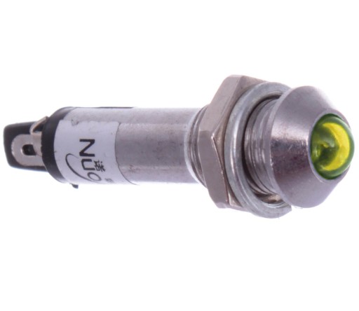 Lampa hodín v kabíne Žltá LED 12