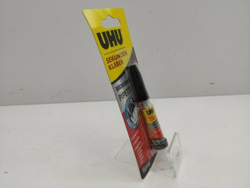 UHU CYANO AKRYLÁLOVÉ GLUE sekundové s PIPETOU 3g