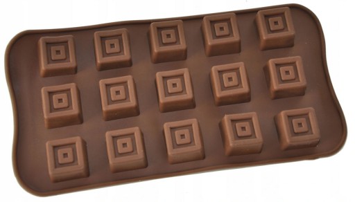 Silikónová forma, forma na čokolády, pralinky, sušienky, želé Flowers Mix