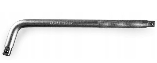 Nástrčný kľúč na kolesá typu L Cr-V oceľ 300 mm 105° 1/2