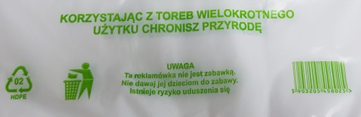 VEĽMI PEVNÉ HDPE fóliové vrecká 30/54 100 ks