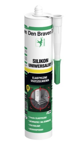 Den Braven silikón univerzálny bezfarebný 280 ml 1001u