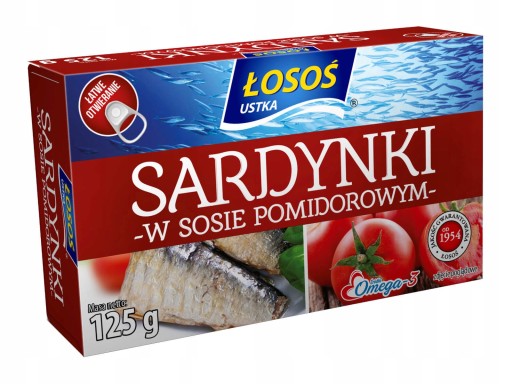 SARDINKY V RAJKOVEJ OMÁČKE 125g LOSOS MOŽ