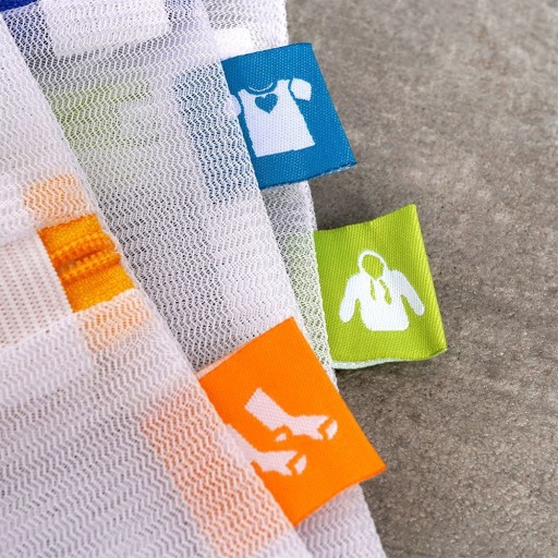 3x Sieťované vrecko LAUNDRY na pranie spodnej bielizne, ponožiek, podprseniek v práčke