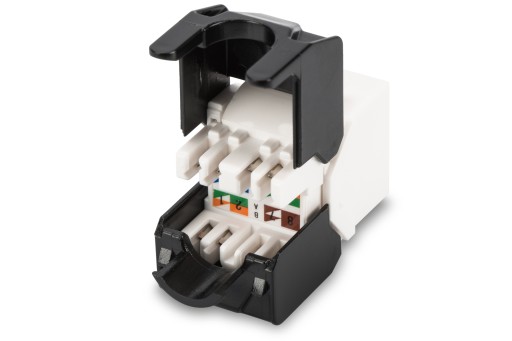 Keystone RJ45 (8P8C) kat. 5e UTP, bez nástrojov