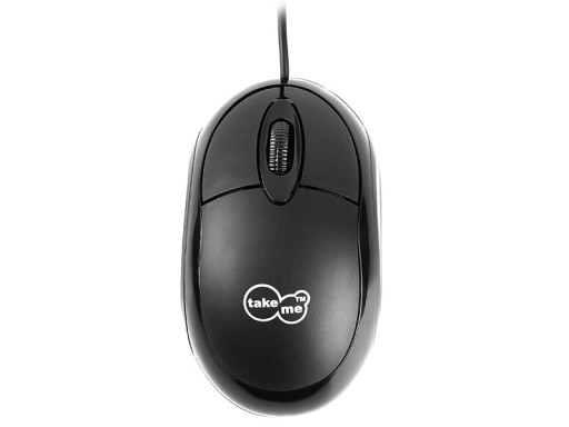 Optická drôtová myš Tracer Neptun, čierna