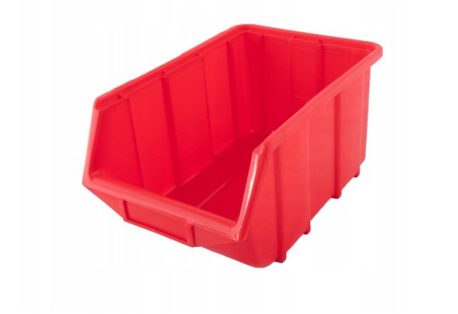 ECOBOX ZÁSOBNÍK 250x160x130 ČERVENÝ