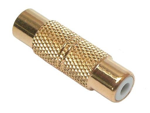 RCA/CINCH konektor zásuvka-zásuvka HQ GOLD VITALCO