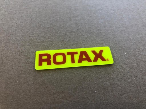 Samolepka s logom BRP Can-Am Rotax Fluo 6cm