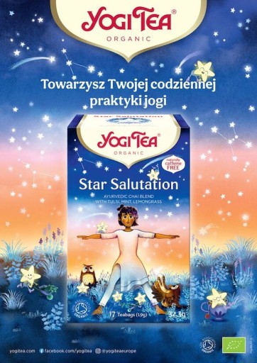 Čaj Yogi Tea Star Salutation (17x1,9g)
