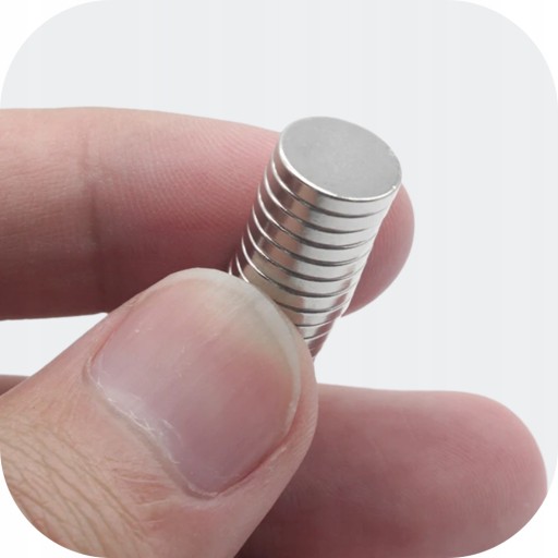 NEODYMOVÝ MAGNET okrúhly VALEC SILNÝ SET MALÉ okrúhle magnety 10ks