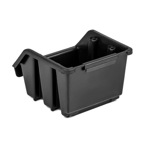 5 x organizér na odpadky čierny 115x115x75