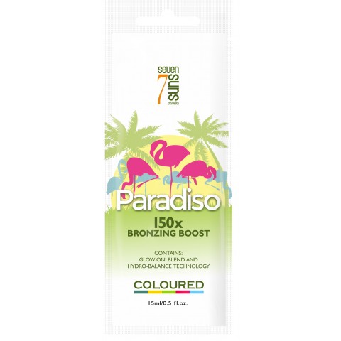 Bronzer 7suns Paradiso X150 na BRONZOVANIE OPAĽOVANIA
