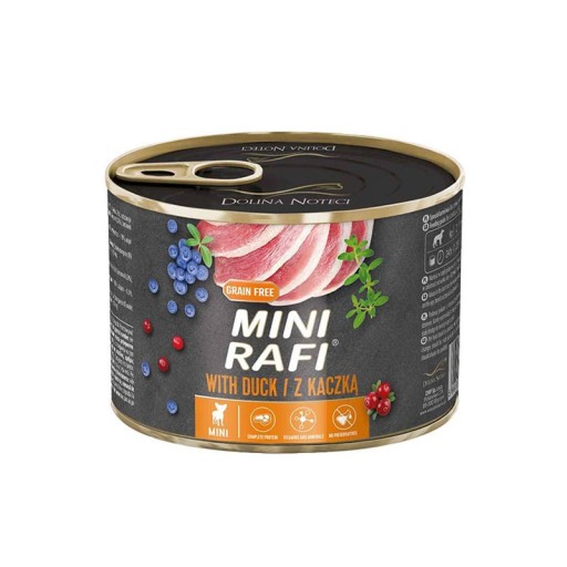 RAFI MINI Kačica čučoriedka brusnica - malé plemená 185g