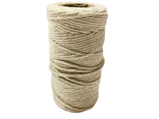 Bavlnená šnúra, mäsová niť, 90g, 60m