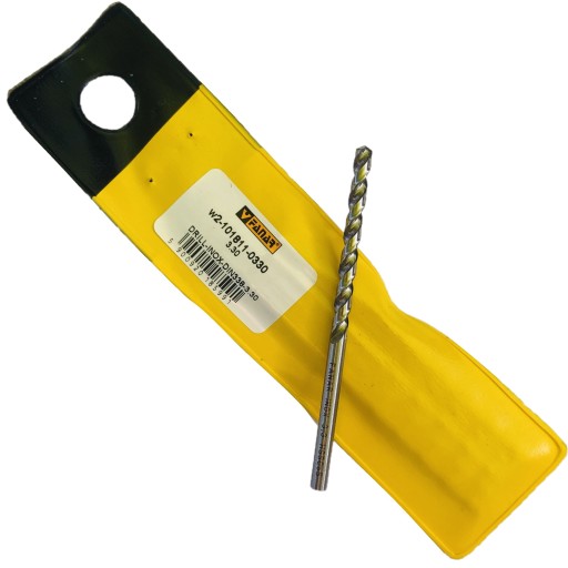 FANAR Kobaltový vrták do kovu 3,3 mm INOX pre závit M4