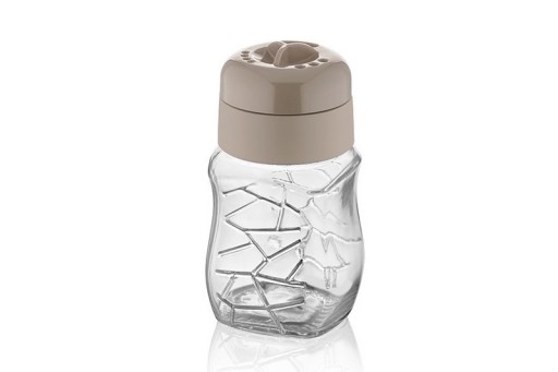 Soľnička, korenie 100 ml, mix farieb