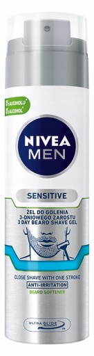 NIVEA MEN 3-dňový gél na holenie fúzov