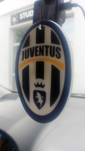 Prívesok s vôňou Juventus Turín. Vanilkový