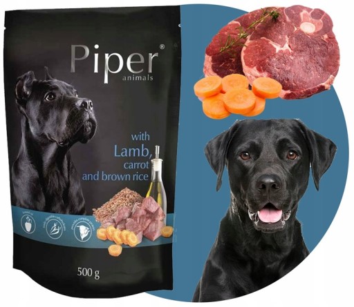 DOLINA NOTECI PIPER KRMIVO PRE PSA JAHANKA 500G