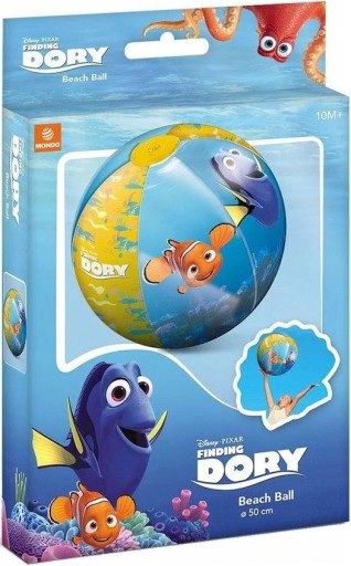 NAFUKOVACIA PLÁŽOVÁ LOPTA, KDE JE NEMO DORY MONDO