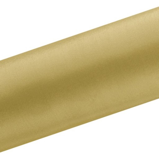 HLADKÝ ZLATÝ SATÉN NA RÚLE POKLAD SVADOBNÝ SVADOBNÝ KRST PRIJÍMANIE 16CM X 9M