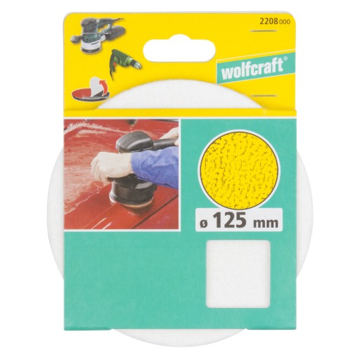 Plstený leštiaci kotúč 125 mm wolfcraft 2208000