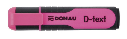 DONAU D-TEXT HIGHLIGHTER RUŽOVÁ fixka