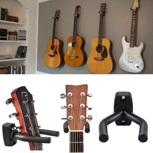 GITAROVÝ VEŠIAK, HÁČEK, NÁSTENNÝ DRŽÁK, GUITARA, VEŠIAK NA NÁSTEN, MANDOLÍNA