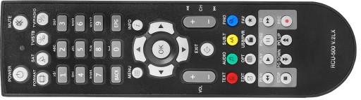 UNIVERZÁLNE DIAĽKOVÉ OVLÁDANIE PRE DEKODÉR ARIVA FERGUSON RCU500V.2 BATERIE ZDARMA