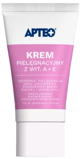 STAROSTLIVOSŤ KRÉM s vitamínom A + E Apteo 50 ml