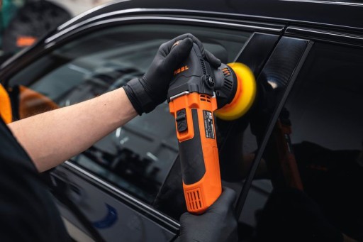 ADBL R Polishing Pad ORANGE špongia so suchým zipsom 75