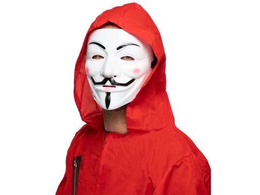 V VENDETTA MASKA ANONYMNÁ STOP ACTA HALLOWEEN