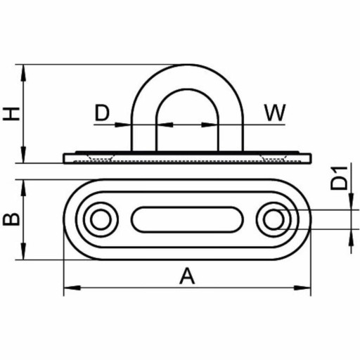 UCHO SITKA VÝLOŽNÍKA 21x60mm 10805