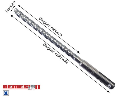 MAKITA B-58104 NEMESIS 2 VRTÁK 8x165mm SDS-PLUS