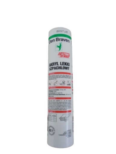 ĽAHKÝ AKRYLOVÝ Tmel DEN BRAVEN WHITE 280ml
