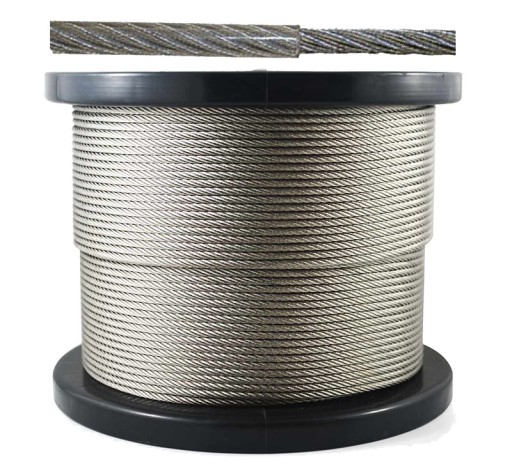 NEREZOVÉ LANO S PVC Opletením 3/4mm - 02391