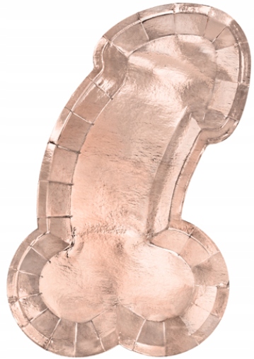 Rovnaké platničky na penis forever, ružové zlato, 26,5x1